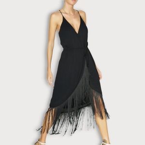 Reformation Henna Fringe Dress